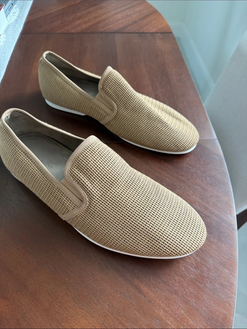 Ferro ALDO Men's Casual Slip-On Loafers in Beige